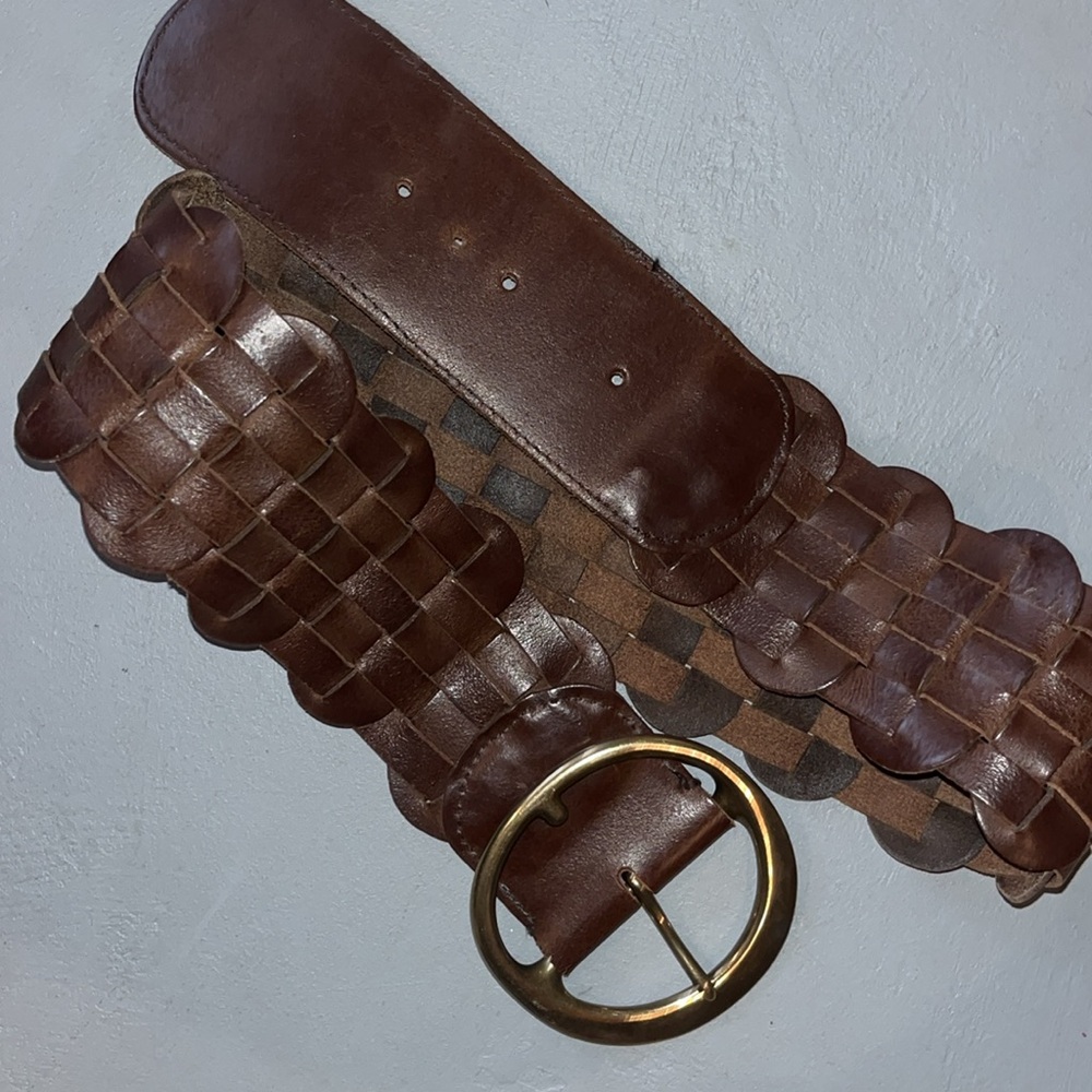 GAP waist belt leather